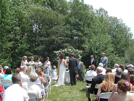 The Vermont Inn; excellent location, beautiful setting, great food.  The perfect combination for your wedding day.
